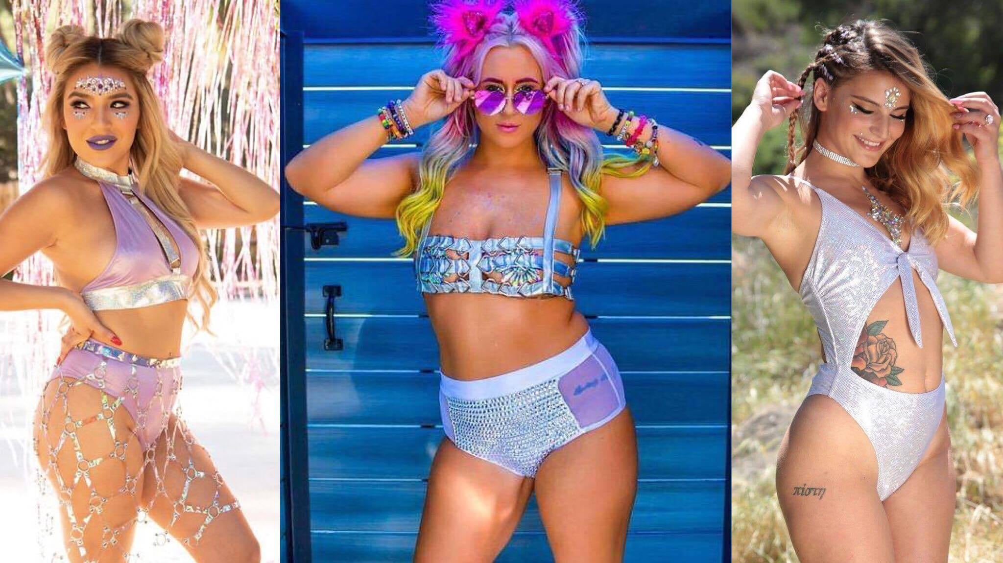Holographic Rave Outfit Inspiration