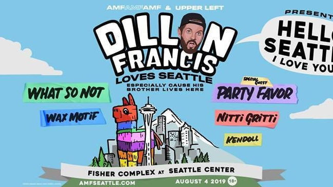 Dillon Francis Hello Seattle I Love You