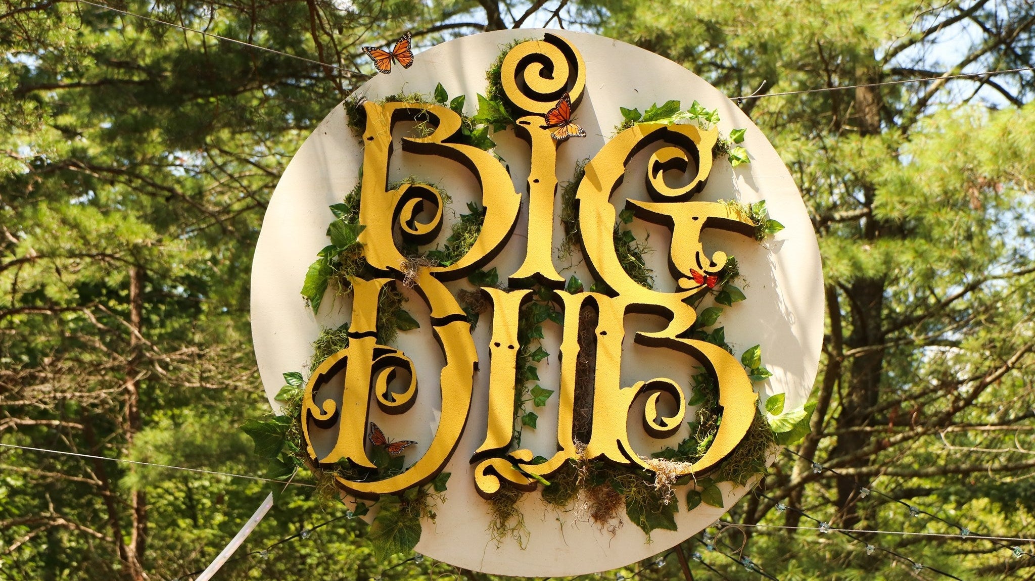Big Dub Sign at Festival