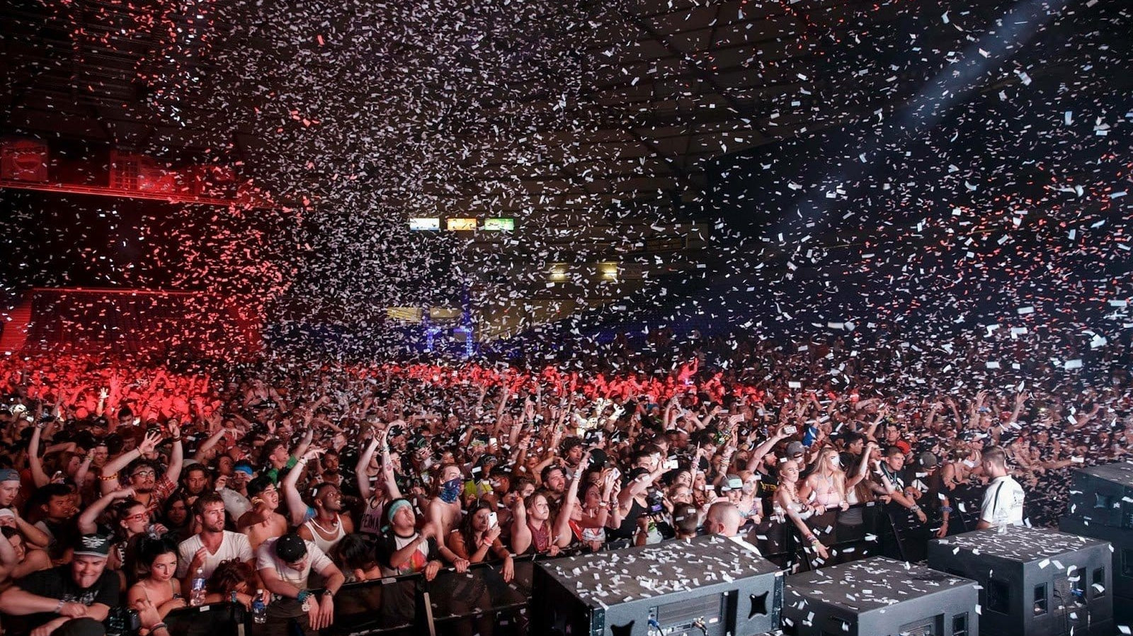 Crowd Headbanging at Bass Academy 2018 Stage by Turk Photos