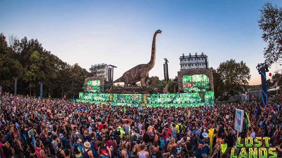 Giant Dinosaur at Lost Lands