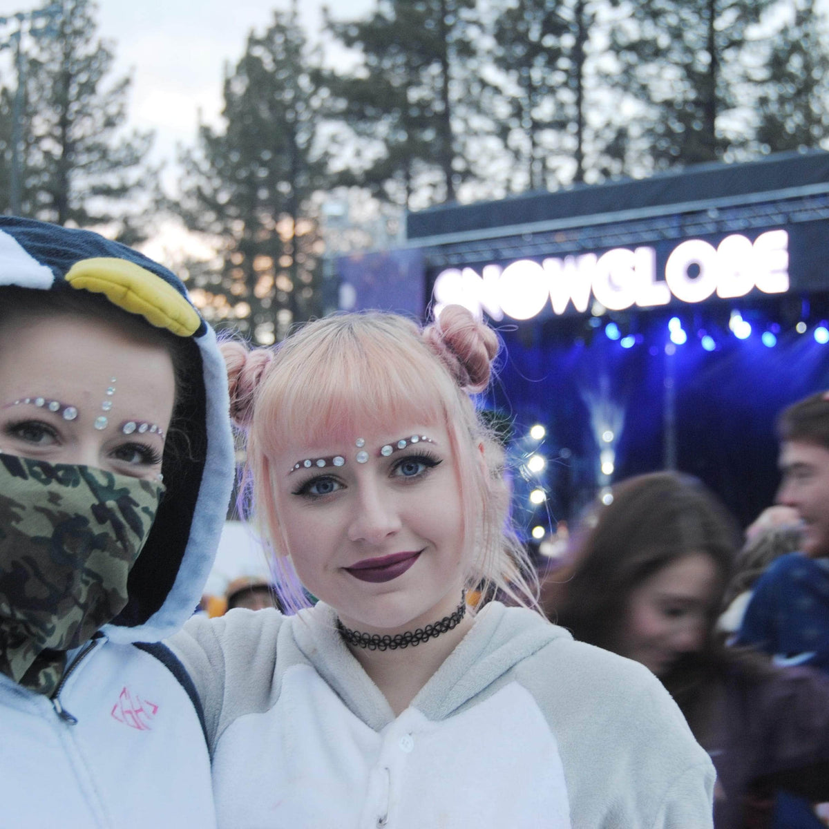 sachin and babi light blue dress How to Survive Winter Raves Like SnowGlobe – iHeartRaves main image 1