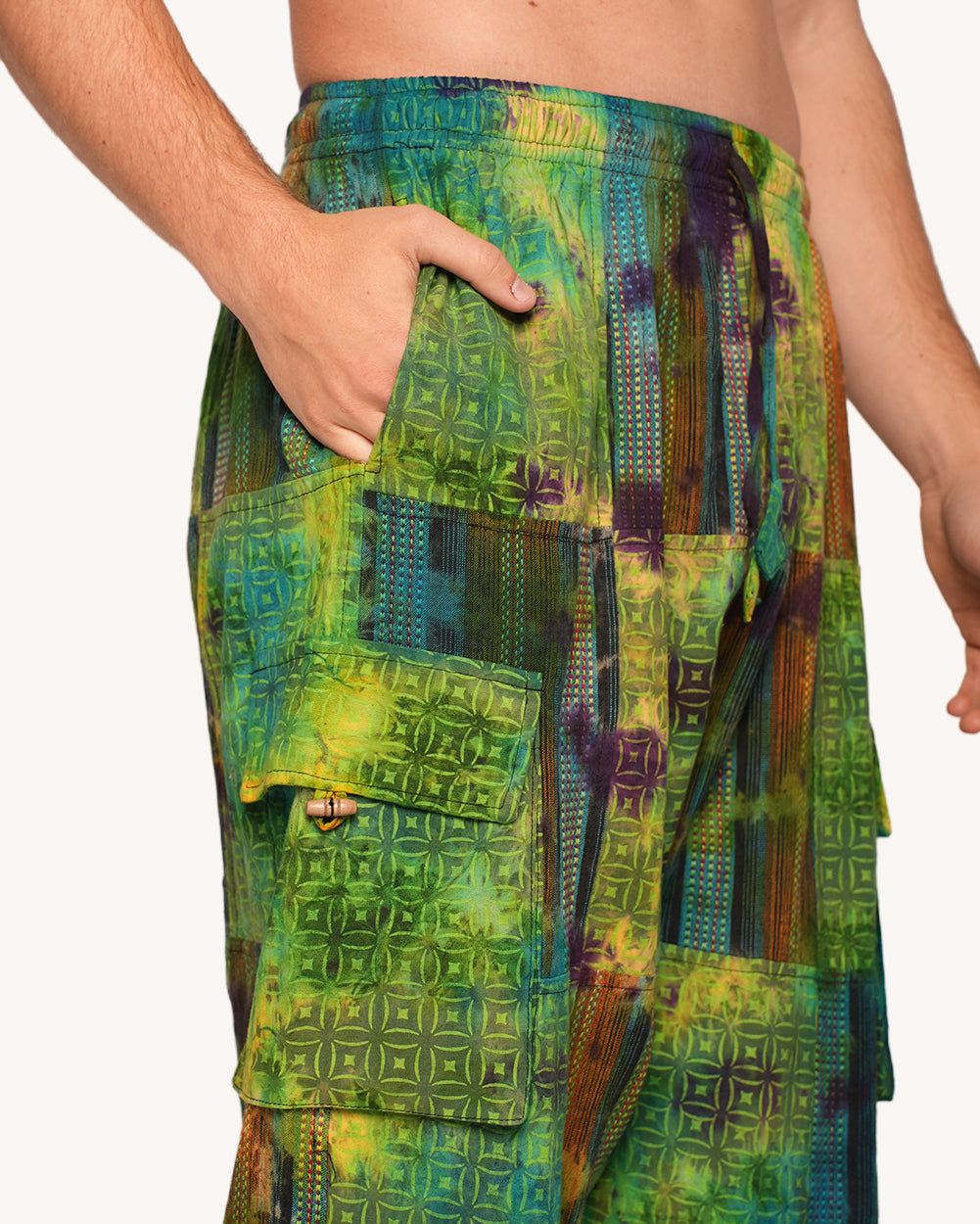 Jam Band Harem Pants-Men