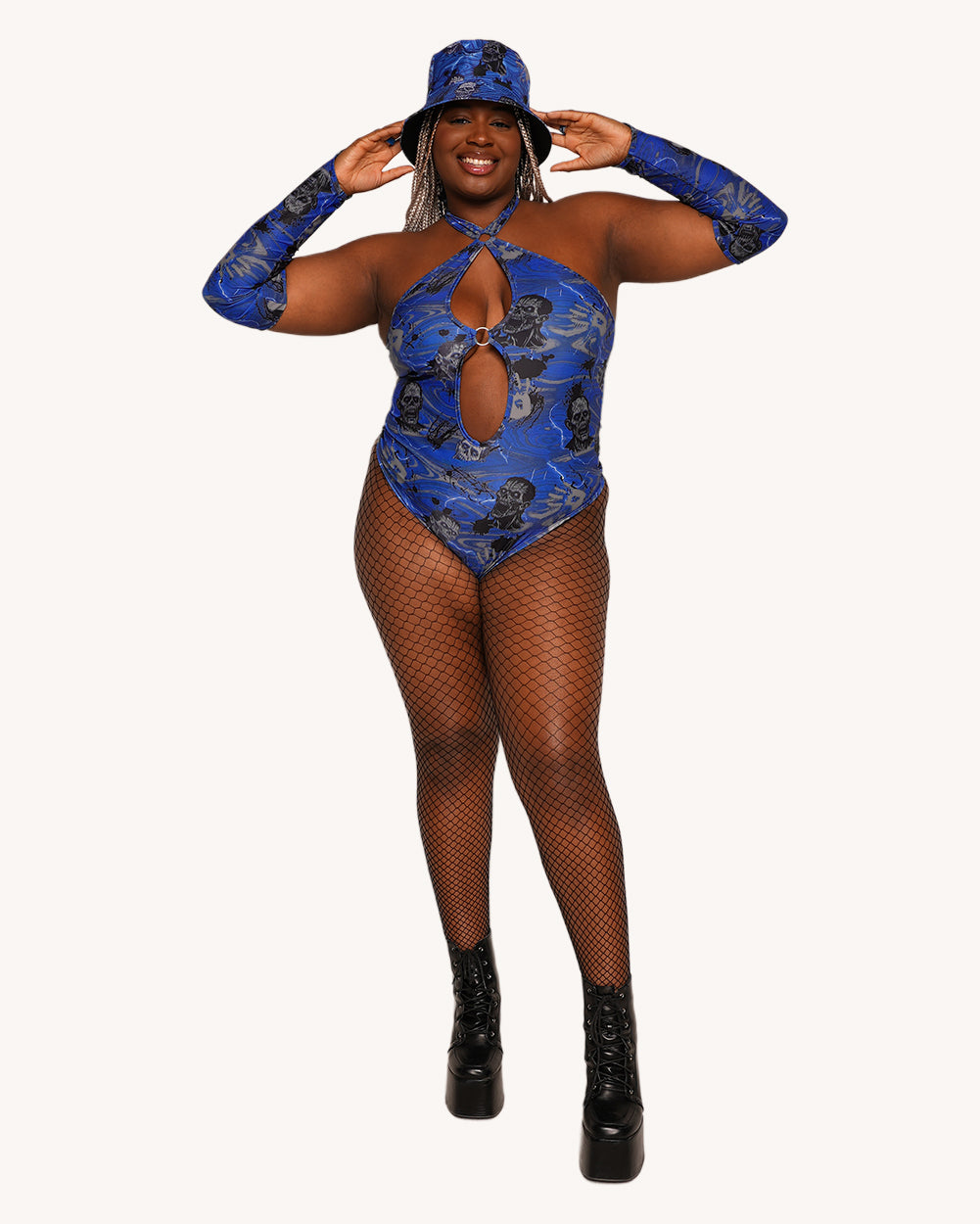 Bass Mutation Bodysuit with Sleeves - Image 33918231019703