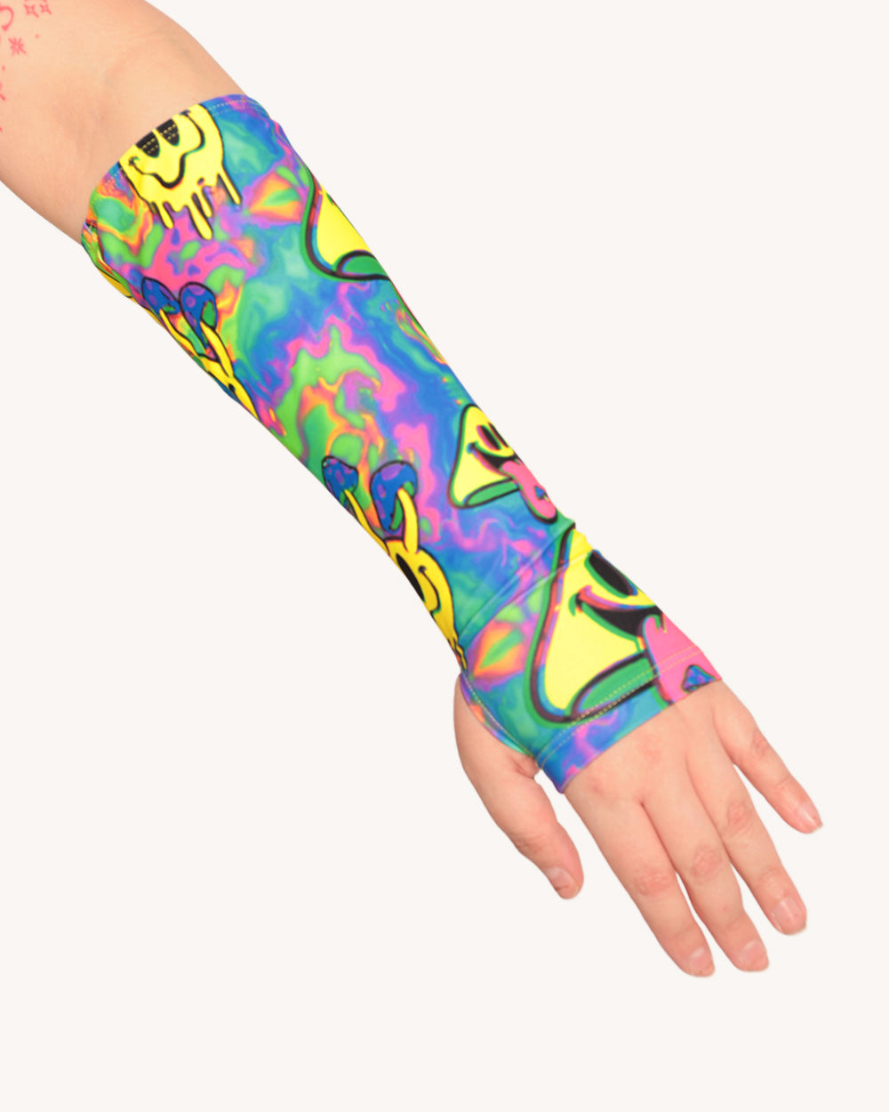 Welcome to Trippyland Halter Top with Sleeves - Image 7