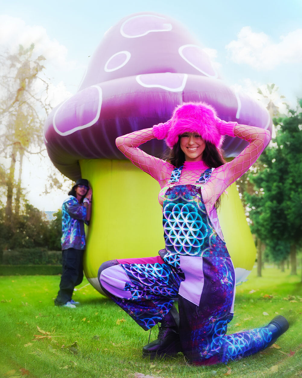 Third Eye Awakening Unisex Overalls Lifestyle