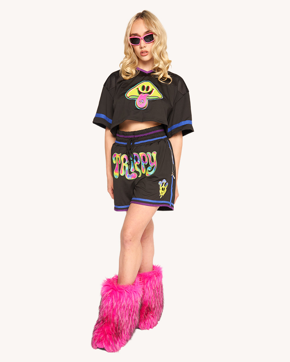 Welcome to Trippyland Boxer Shorts - Image 34721050951863