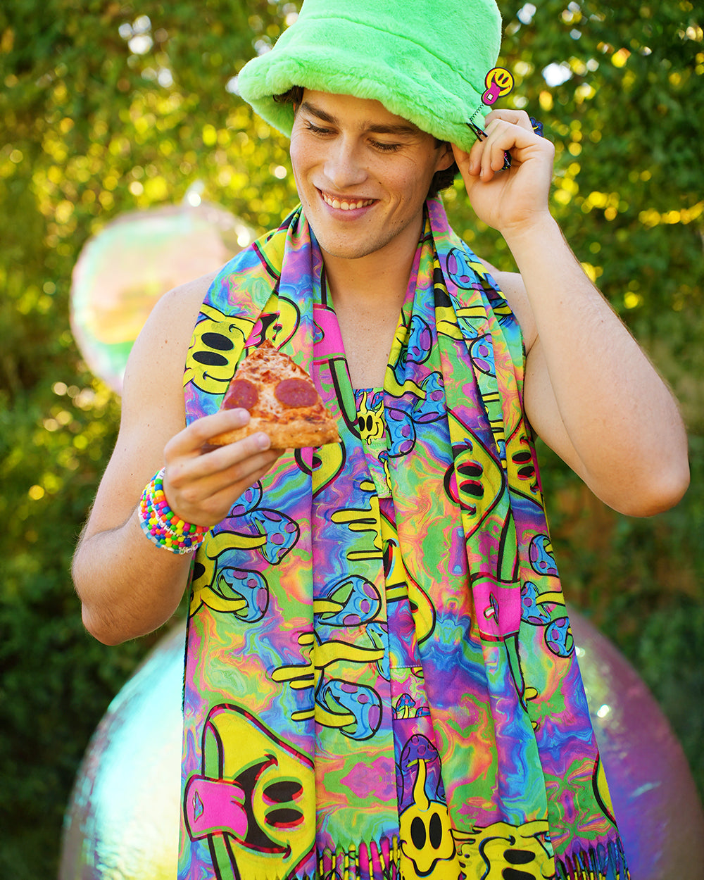 Welcome to Trippyland Pashmina - Image 1