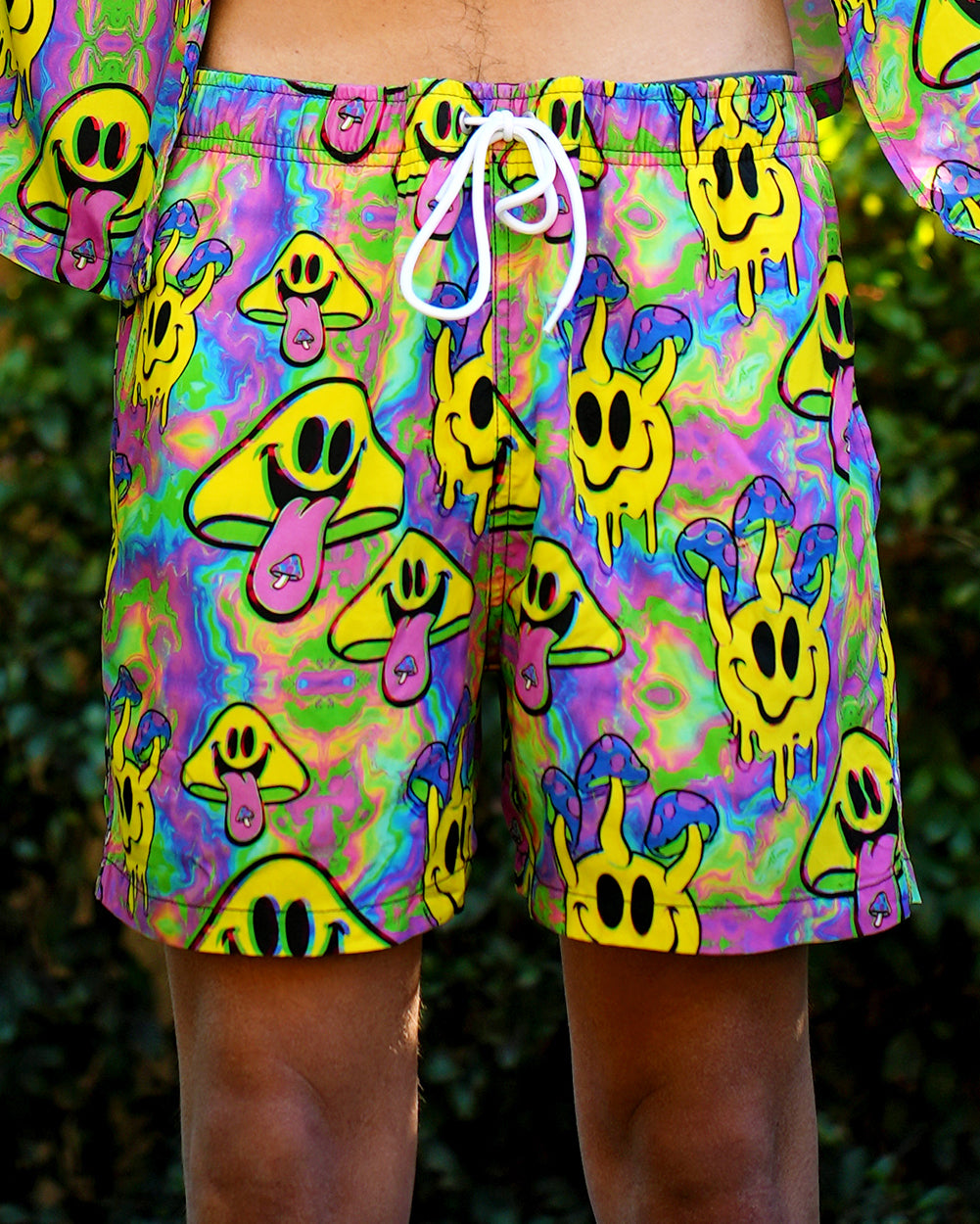 Welcome to Trippyland Camp Shorts - Image 34717312975031