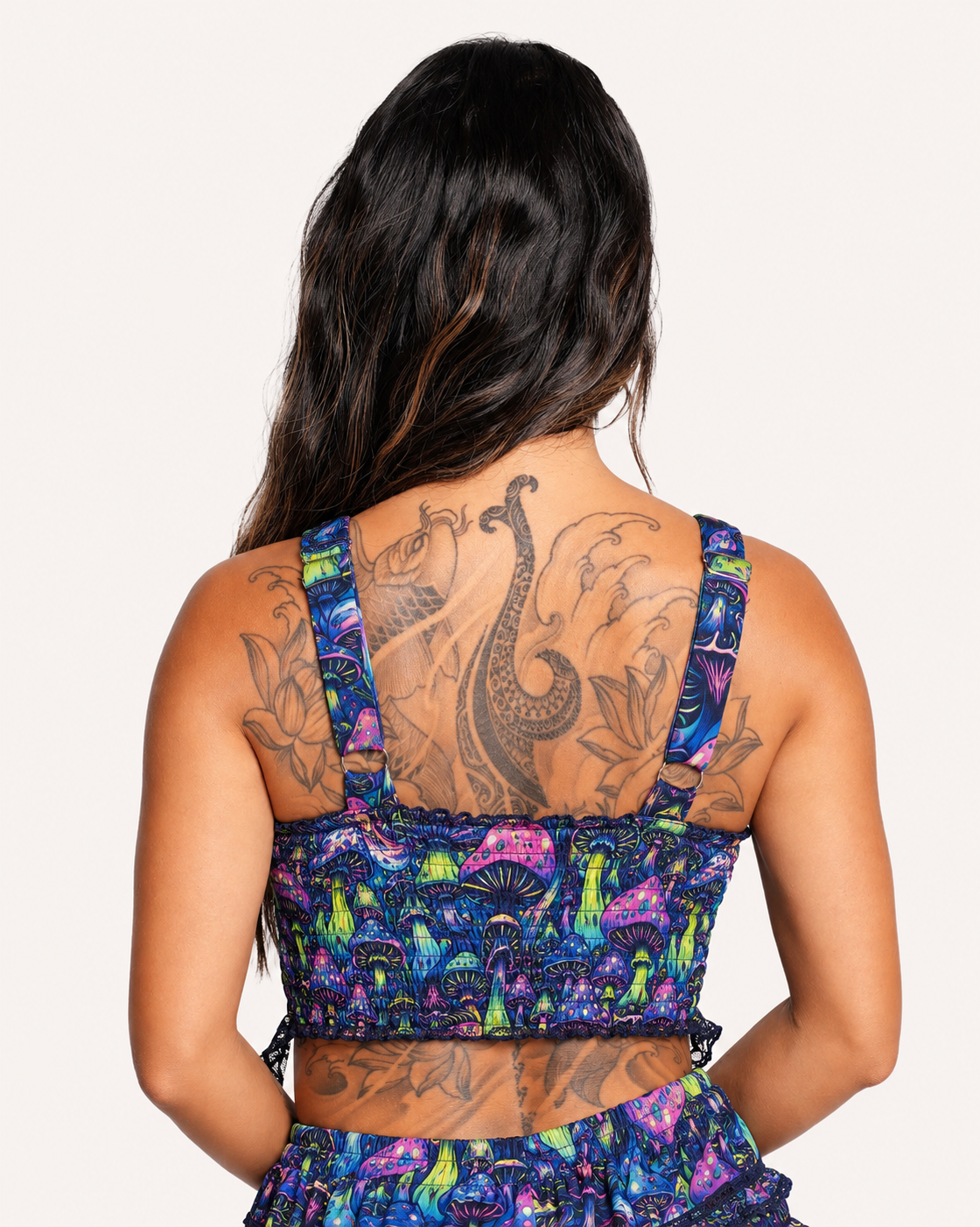 Glowshroom Ruffle Halter Top - Image 2