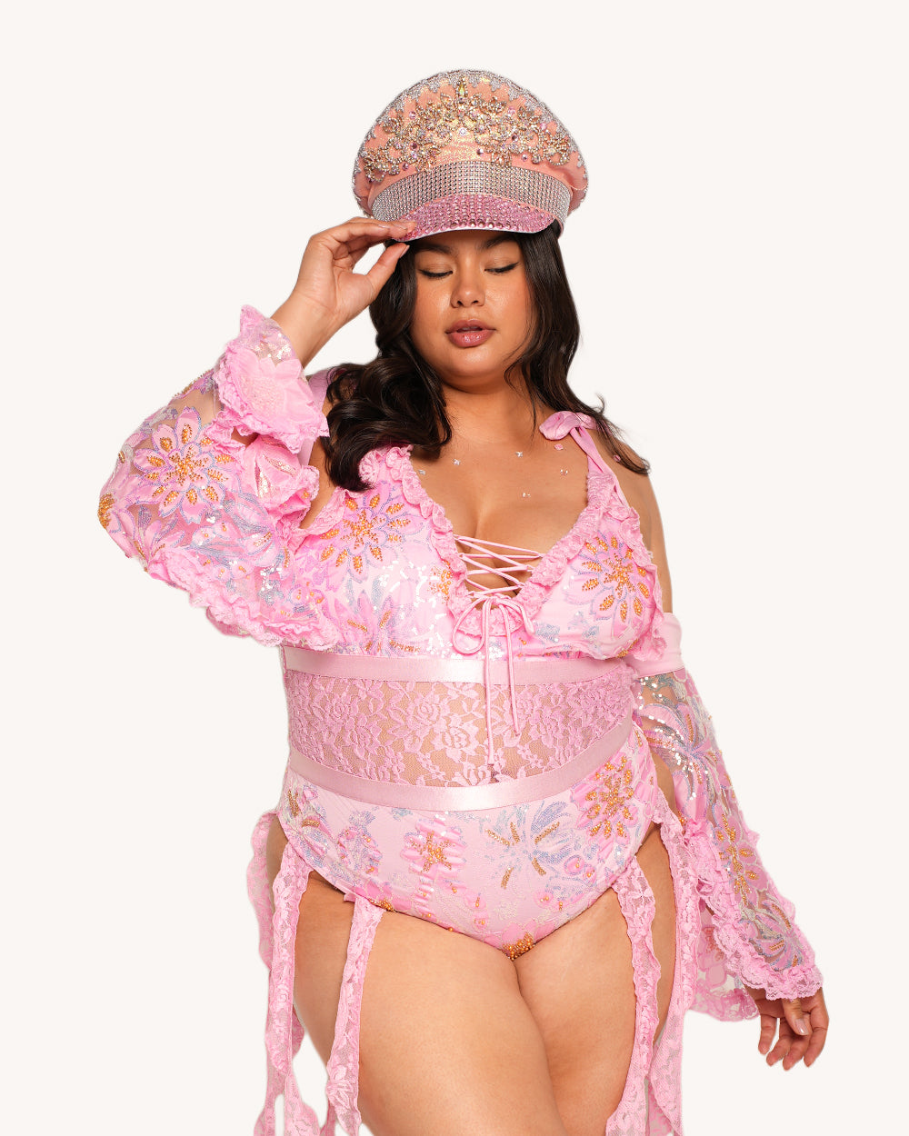 Pixie Prism Sequin Bodysuit - Image 1