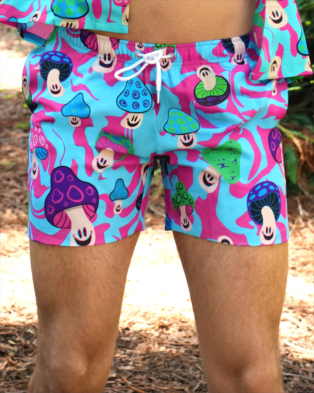 Mushroom Fiesta Men's Shorts-Men
