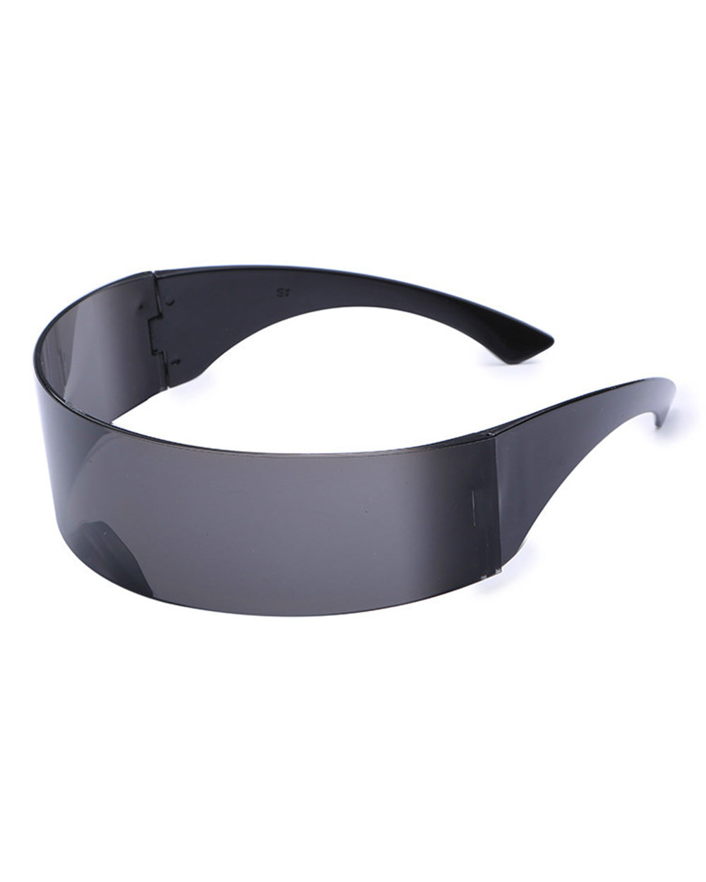 Bullet Visor-Black-Regular-Side--Model---S