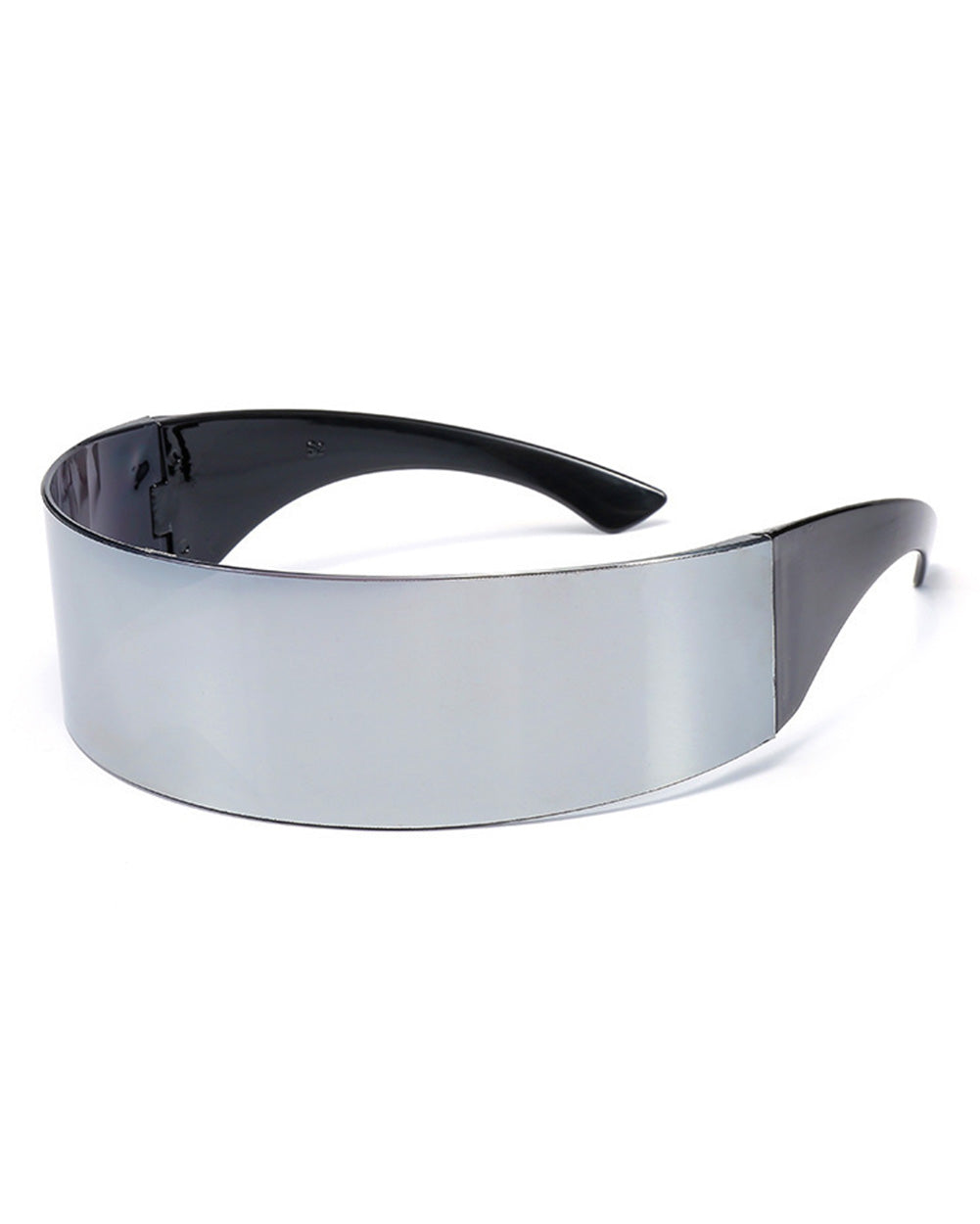 Bullet Visor-Silver-Regular-Side--Model---S