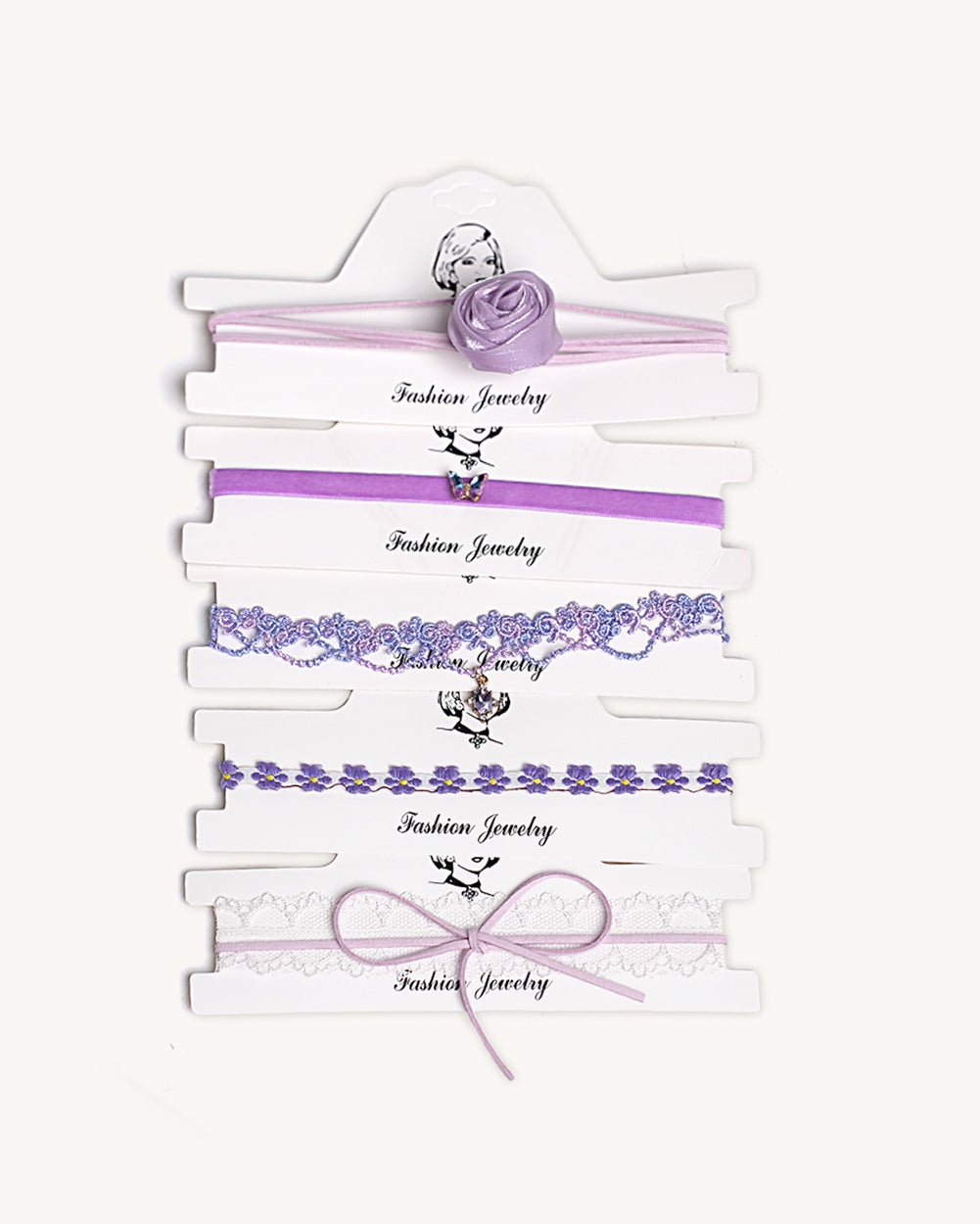 Wisteria 5-pc Choker Set - Image 36261229134007