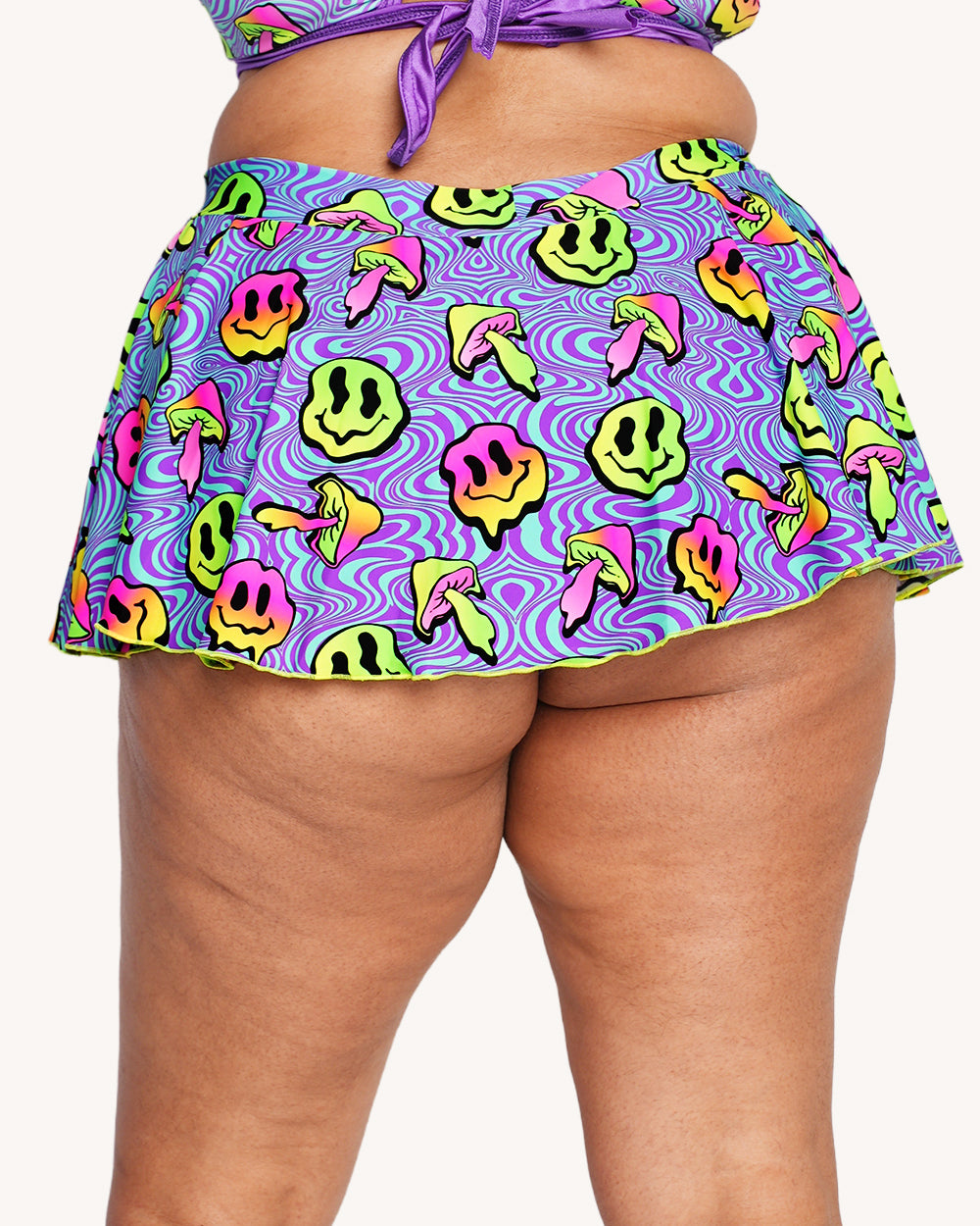 Rolita Couture x iHR Shroomface Micro Skort - Image 6