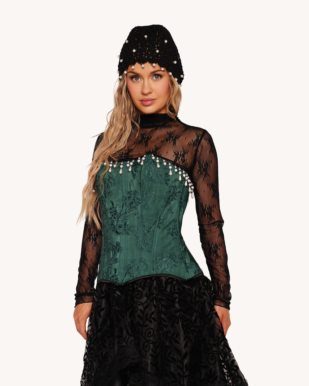 Raven Lace Top - Image 2