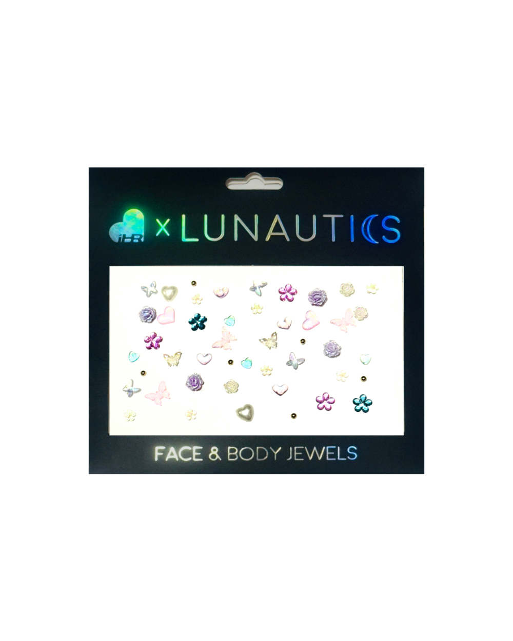 Lunautics x iHR Flutter Babe Mix Pack Face Jewels - Image 33623964549303