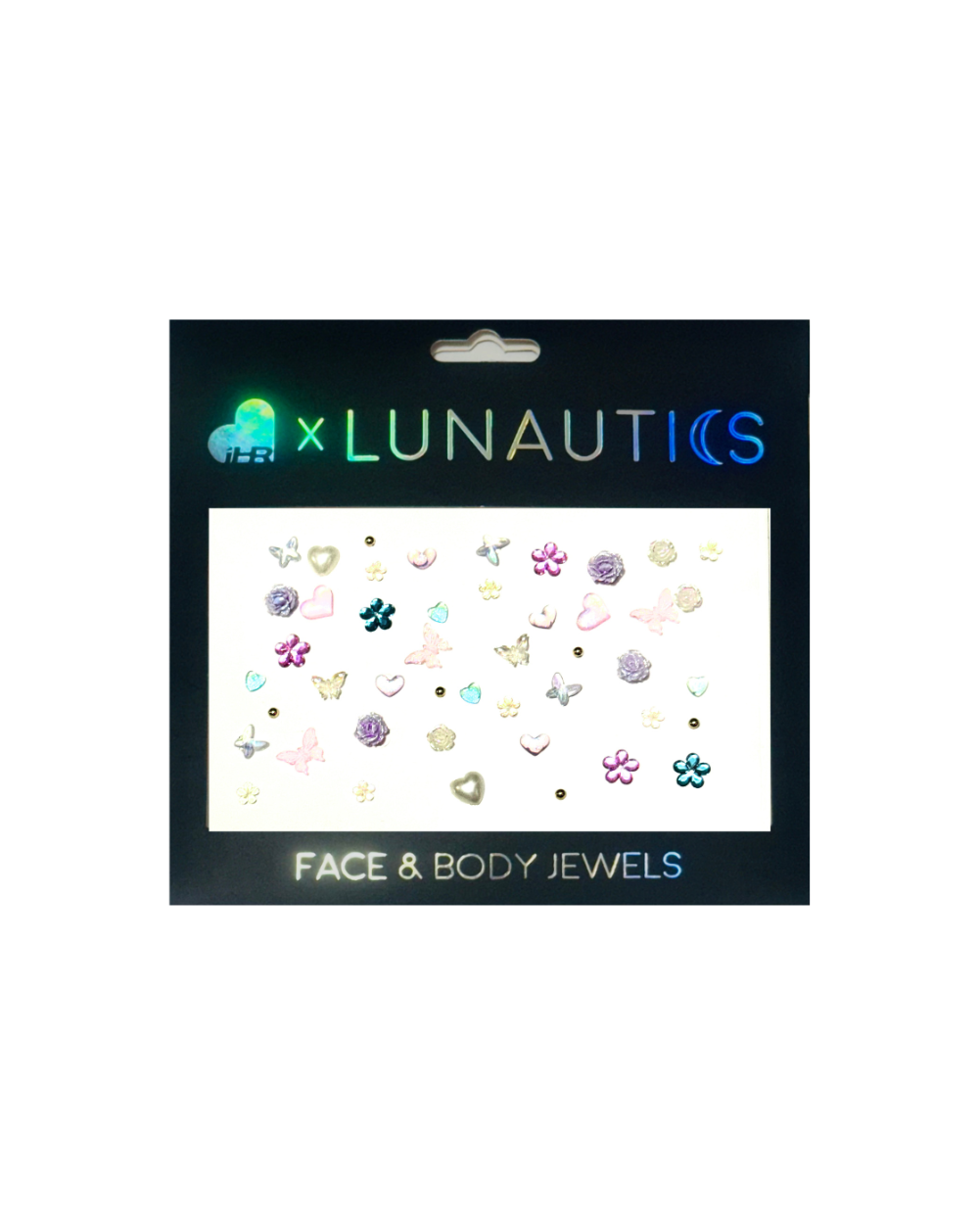 Lunautics x iHR Flutter Babe Mix Pack Face Jewels - Image 33623964549303