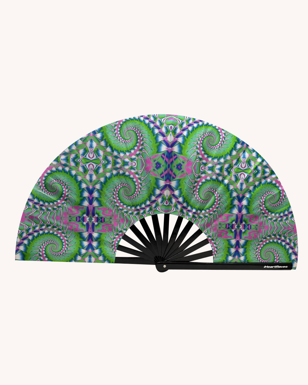Spirit of the Forest UV Reactive Hand Fan - Image 32633876021431