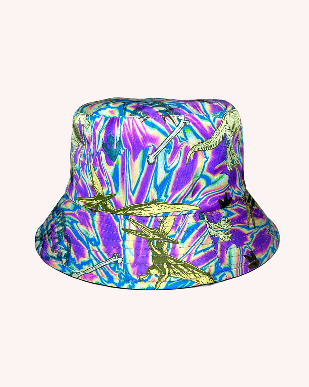 Dino Daze Bucket Hat with Stash Pocket - Image 1