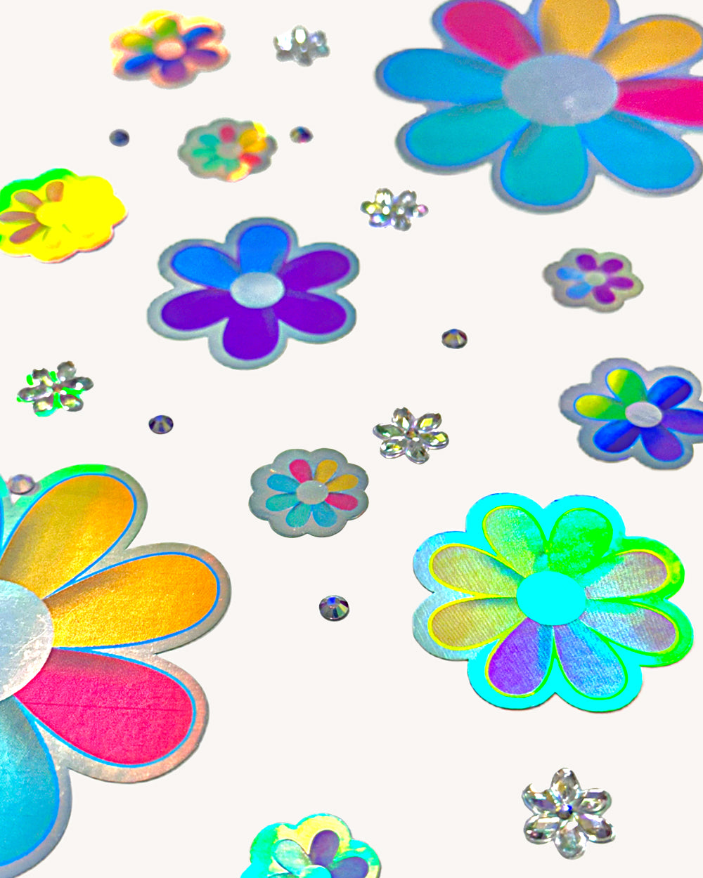 Lunautics x iHR Disco Daisy Body Sticker Mix Pack - Image 1