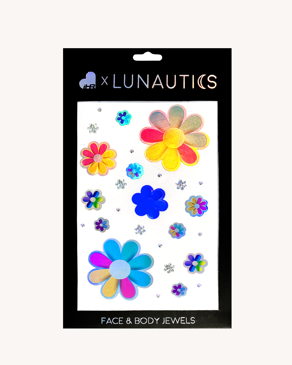 Lunautics x iHR Disco Daisy Body Sticker Mix Pack - Image 33720668389559