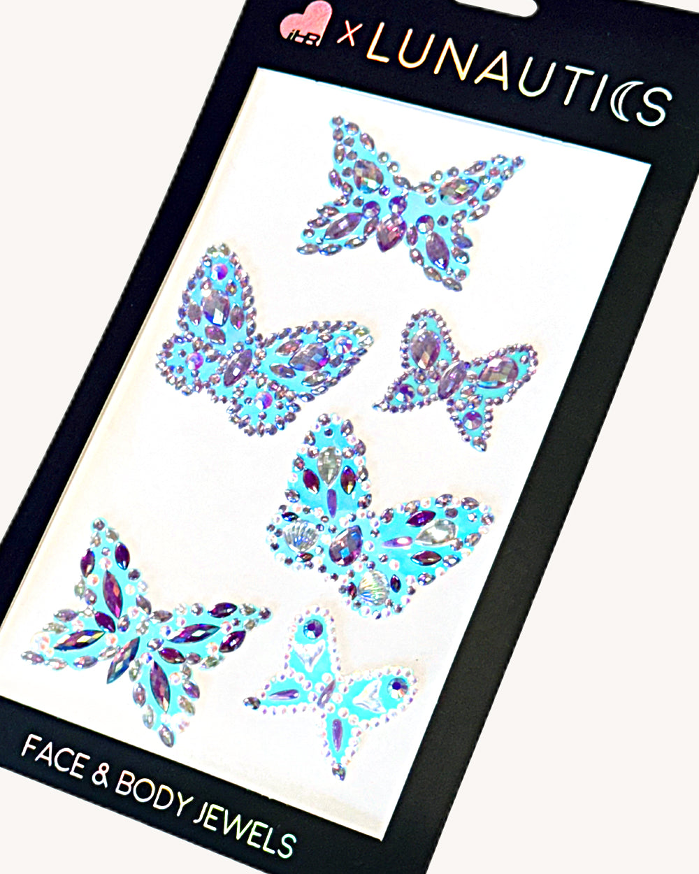 Lunautics x iHR Crystal Wings Body Jewels - Image 1