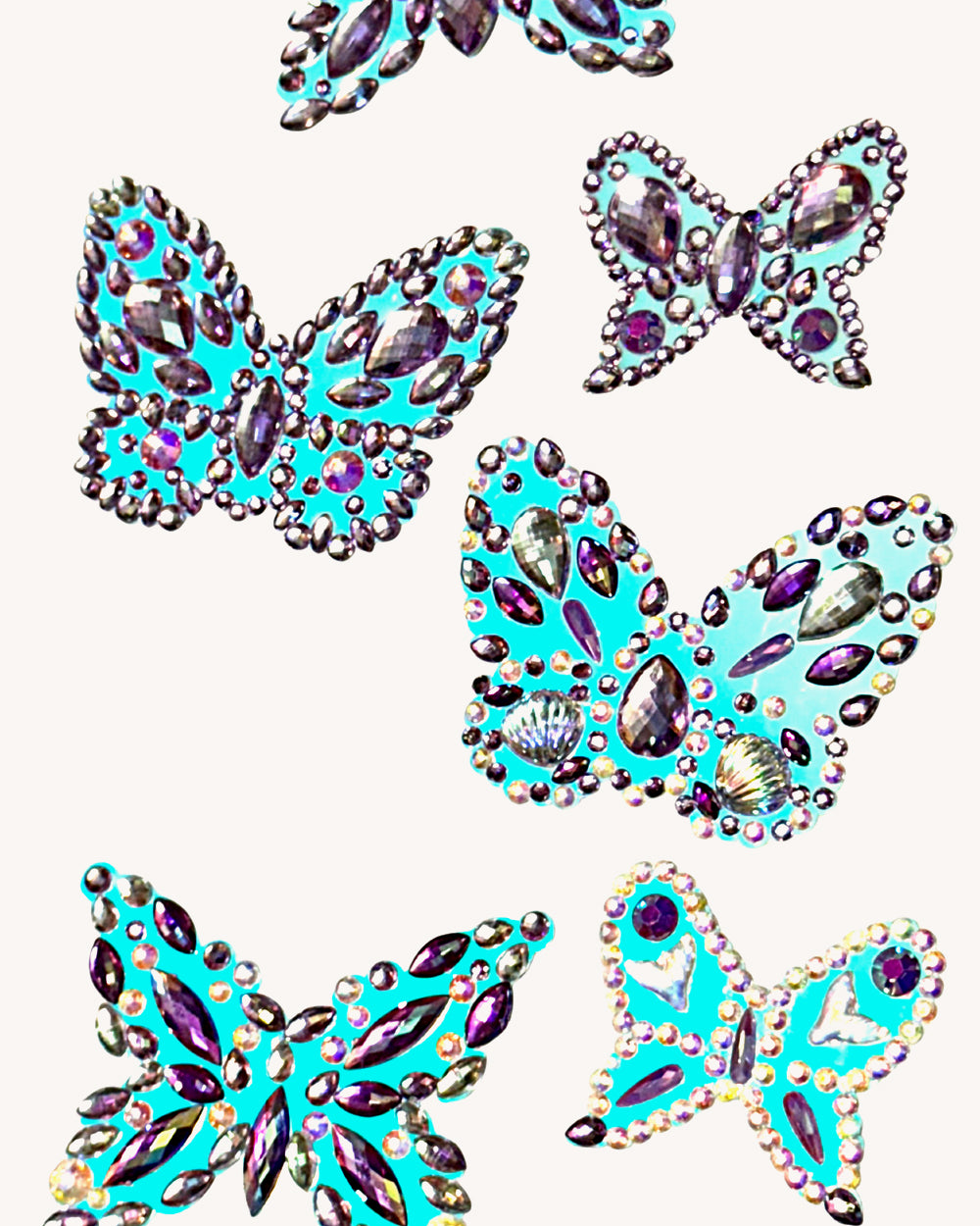 Lunautics x iHR Crystal Wings Body Jewels - Image 5