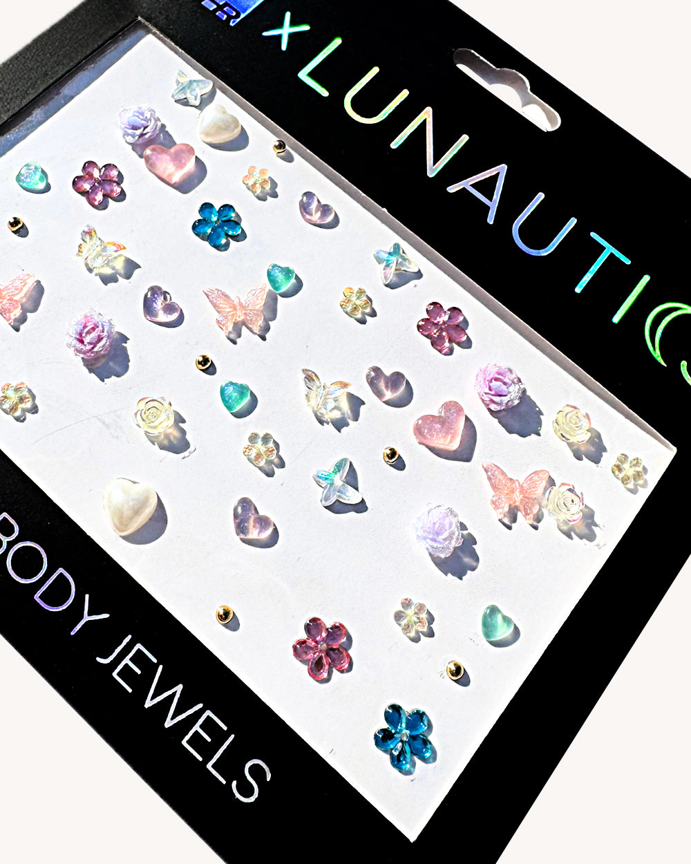 Lunautics x iHR Flutter Babe Mix Pack Face Jewels - Image 1
