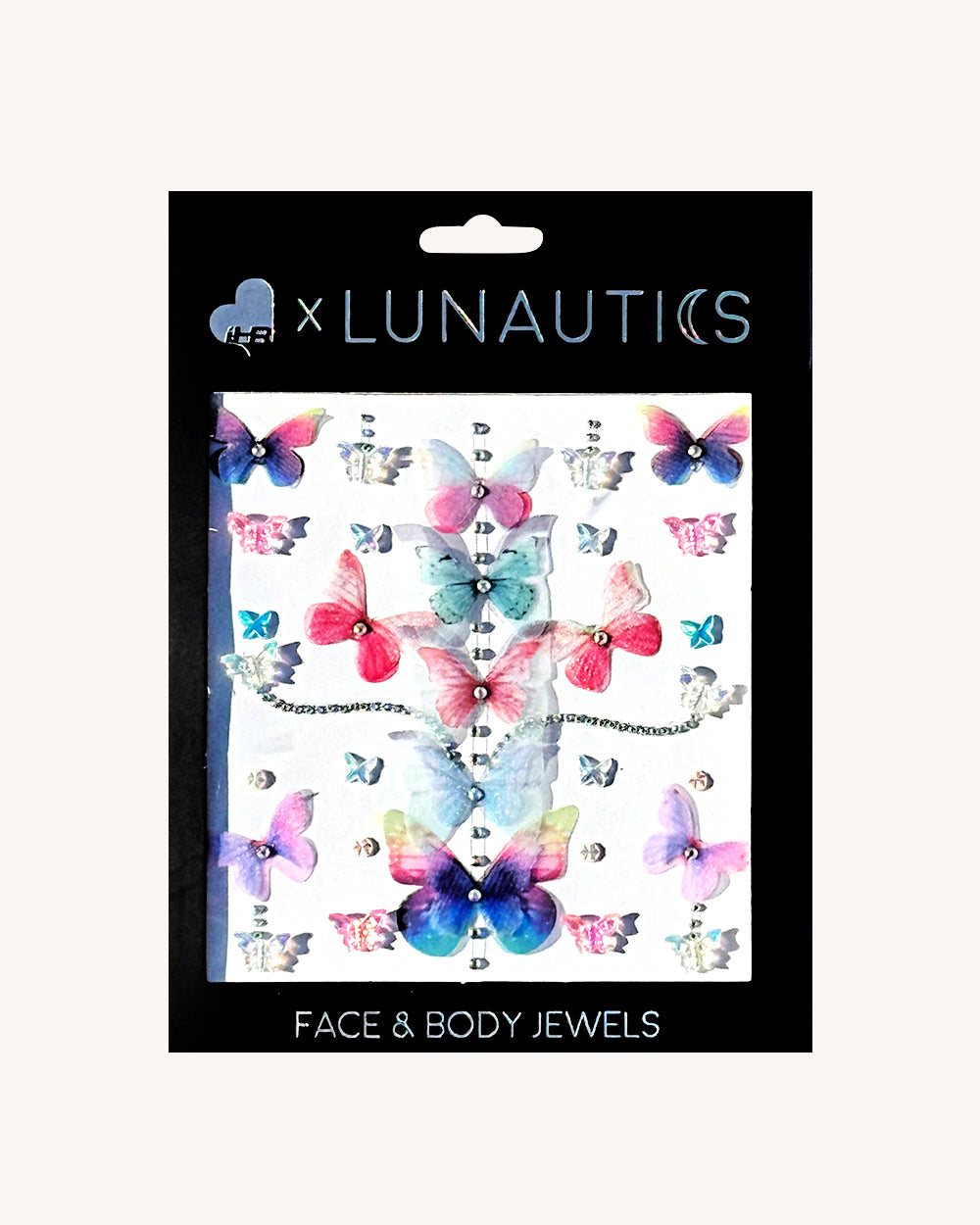 Lunautics x iHR Butterfly Mirage Mix Pack Face Jewels - Image 33720703353015