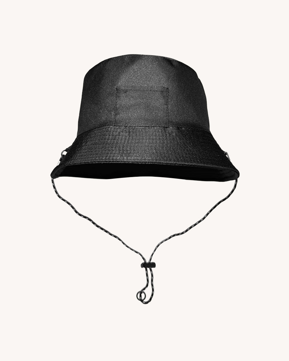 Techno Bucket Hat with Removable Wind Cord - Image 34646951035063
