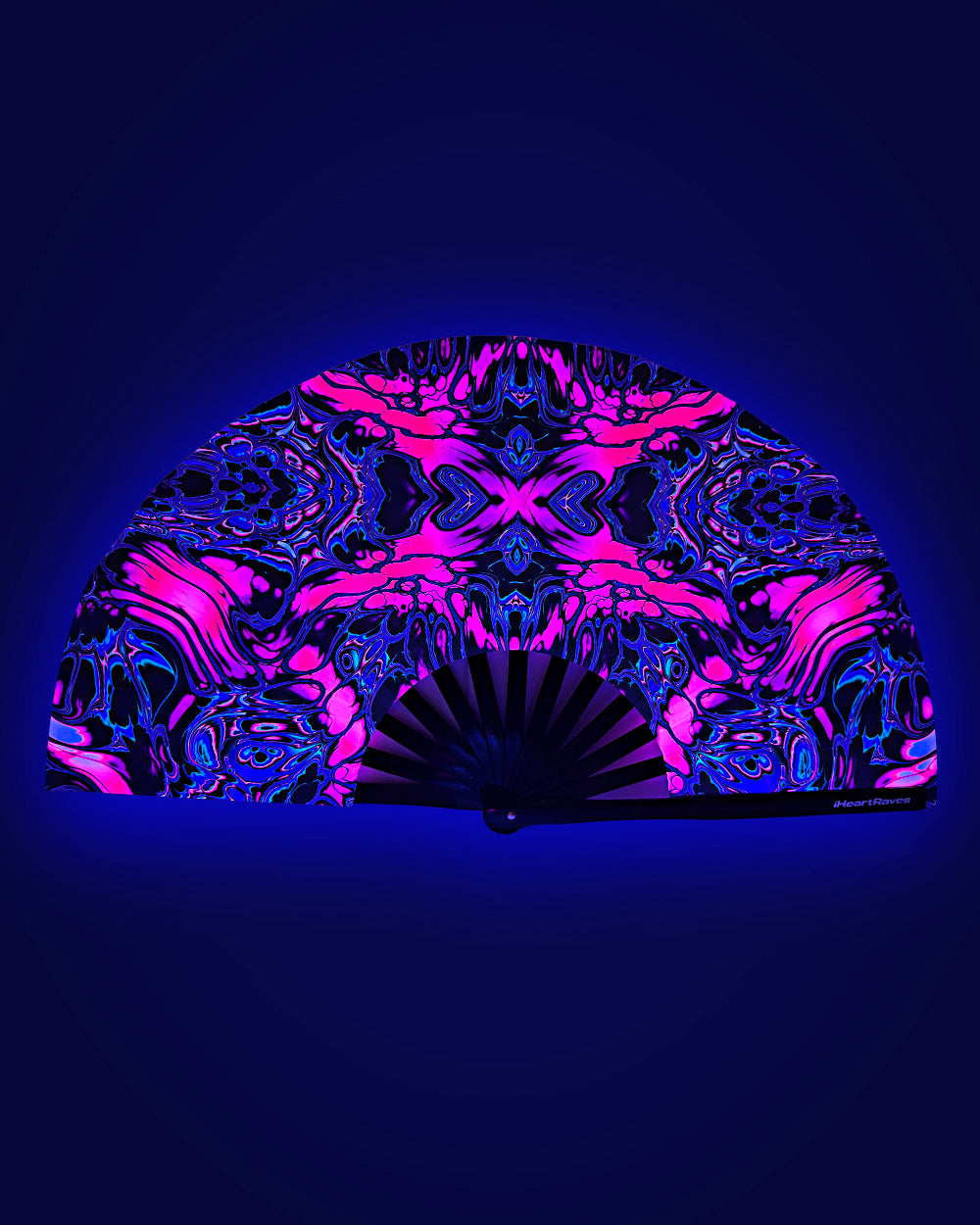 Lucid Lava UV Reactive Hand Fan - Image 1