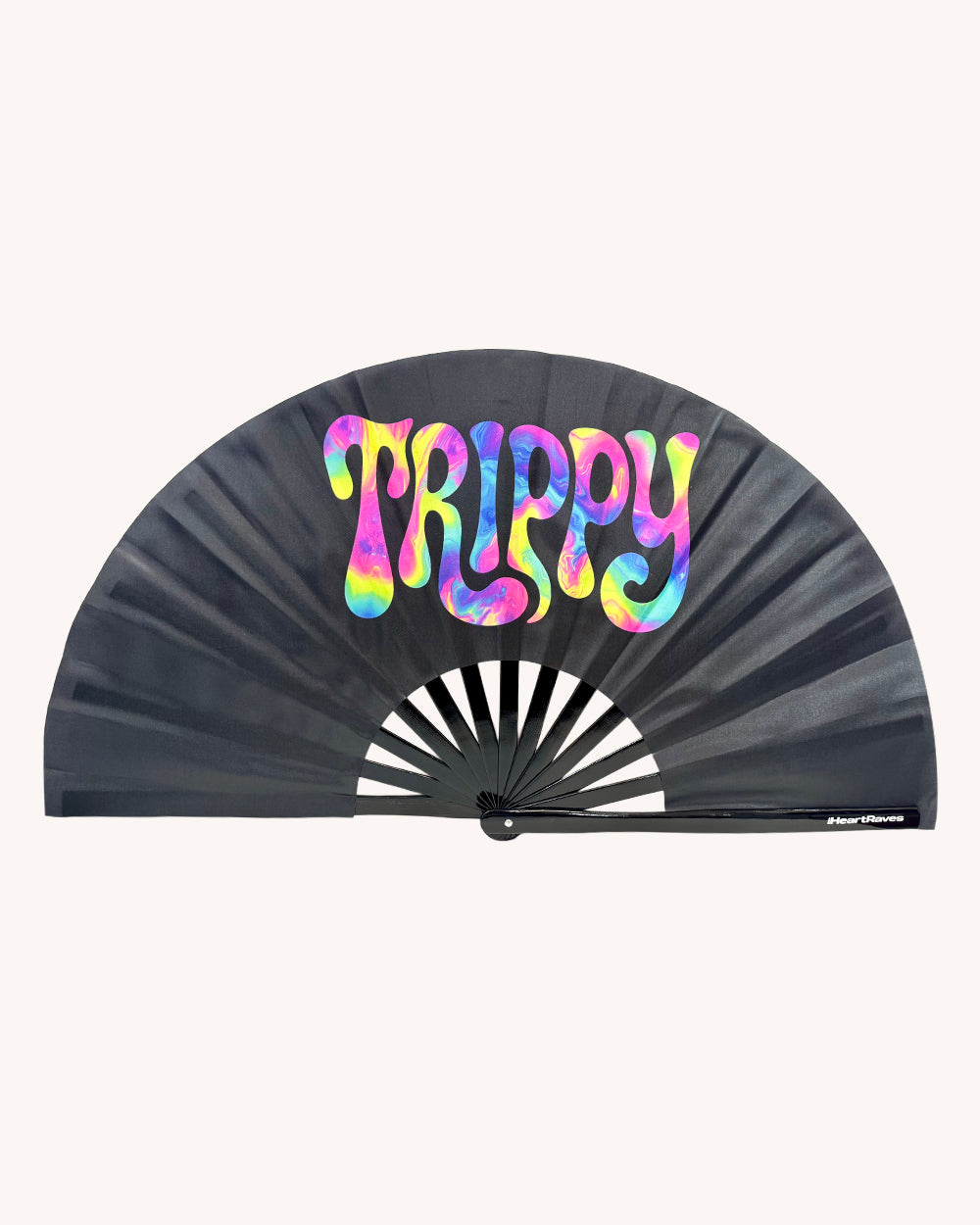 Trippy Daze Hand Fan - Image 34687817842871