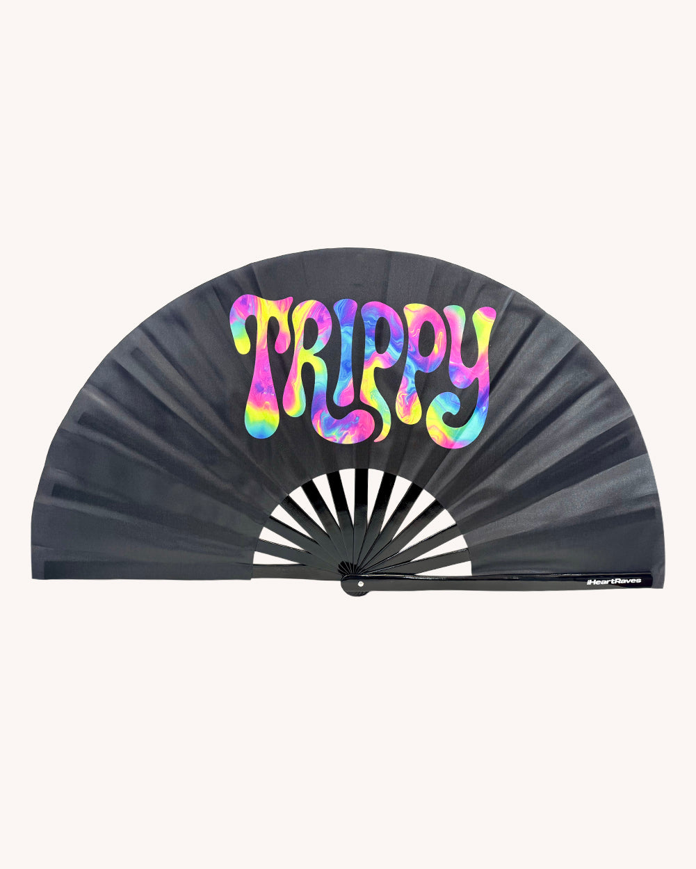 Trippy Daze Hand Fan - Image 34687817842871