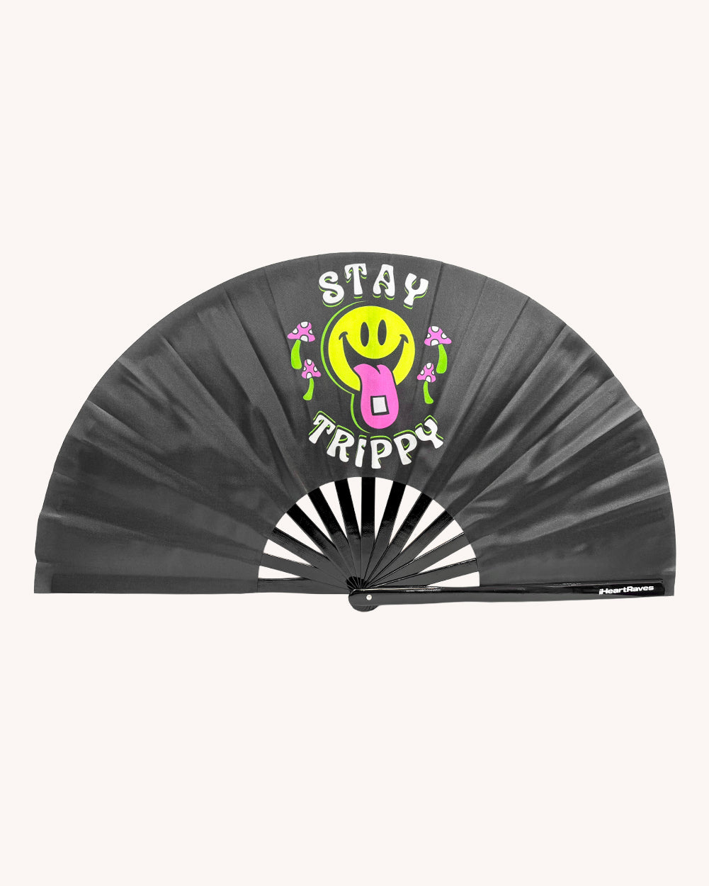 Stay Trippy Hand Fan - Image 34687821906103