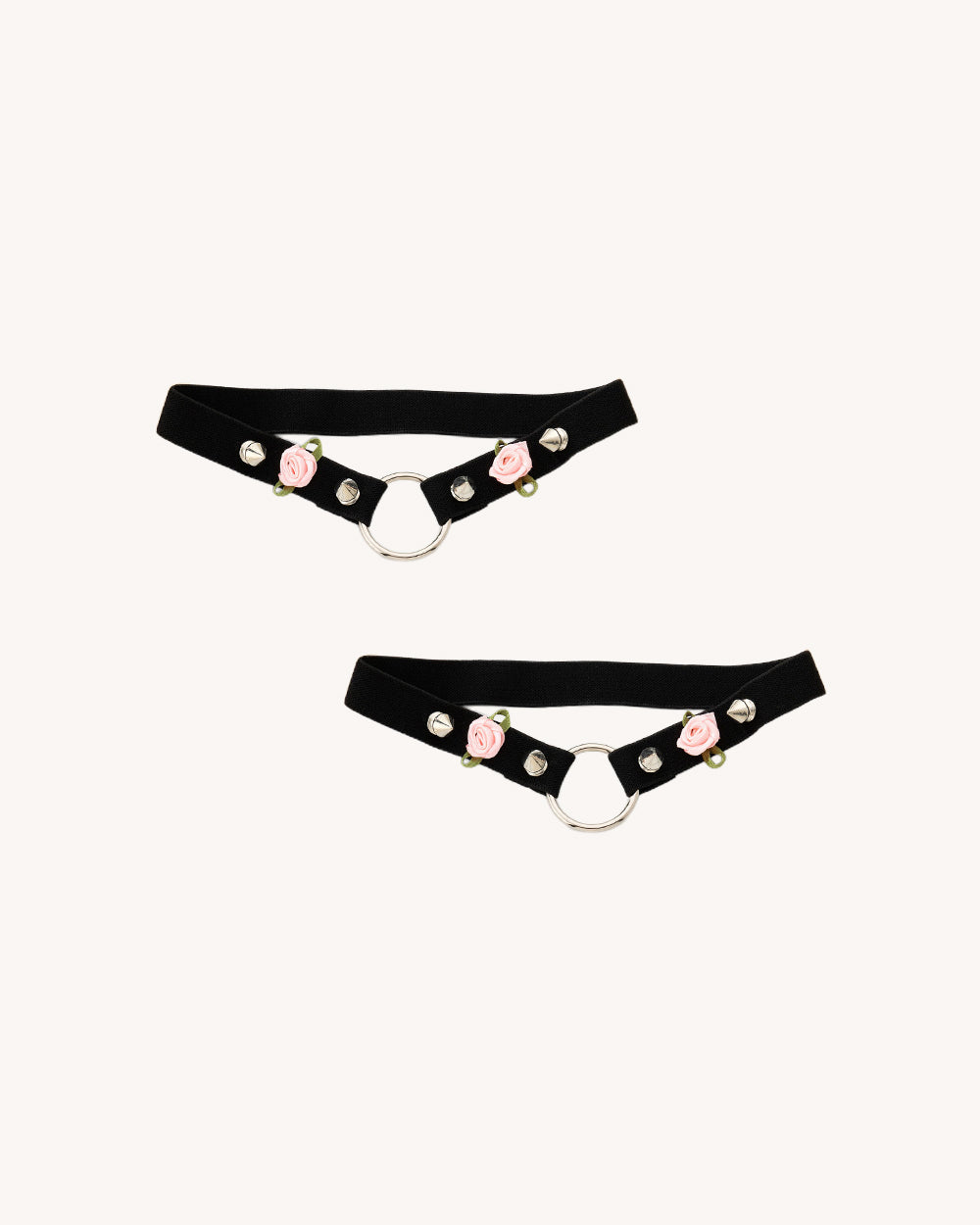 Petal to the Metal Pair Leg Garters - Image 3