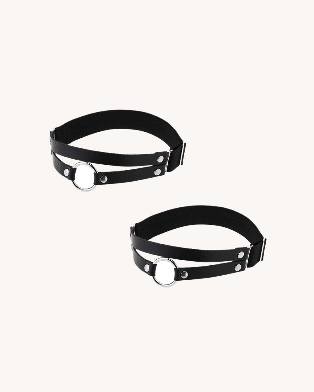 Locked In Pair Leg Garters - Image 1