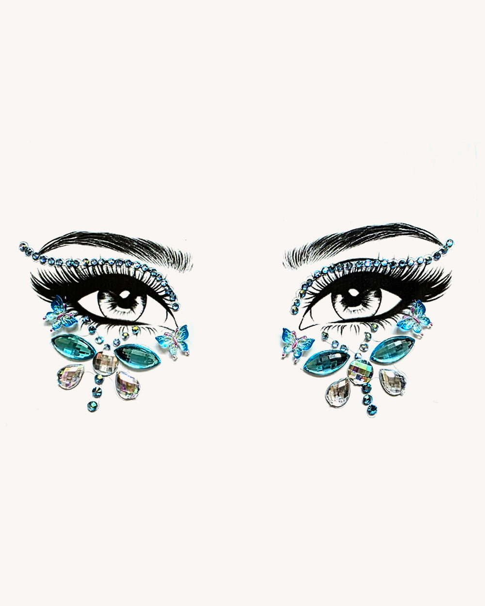 Dragonfly Face Jewels - Image 1