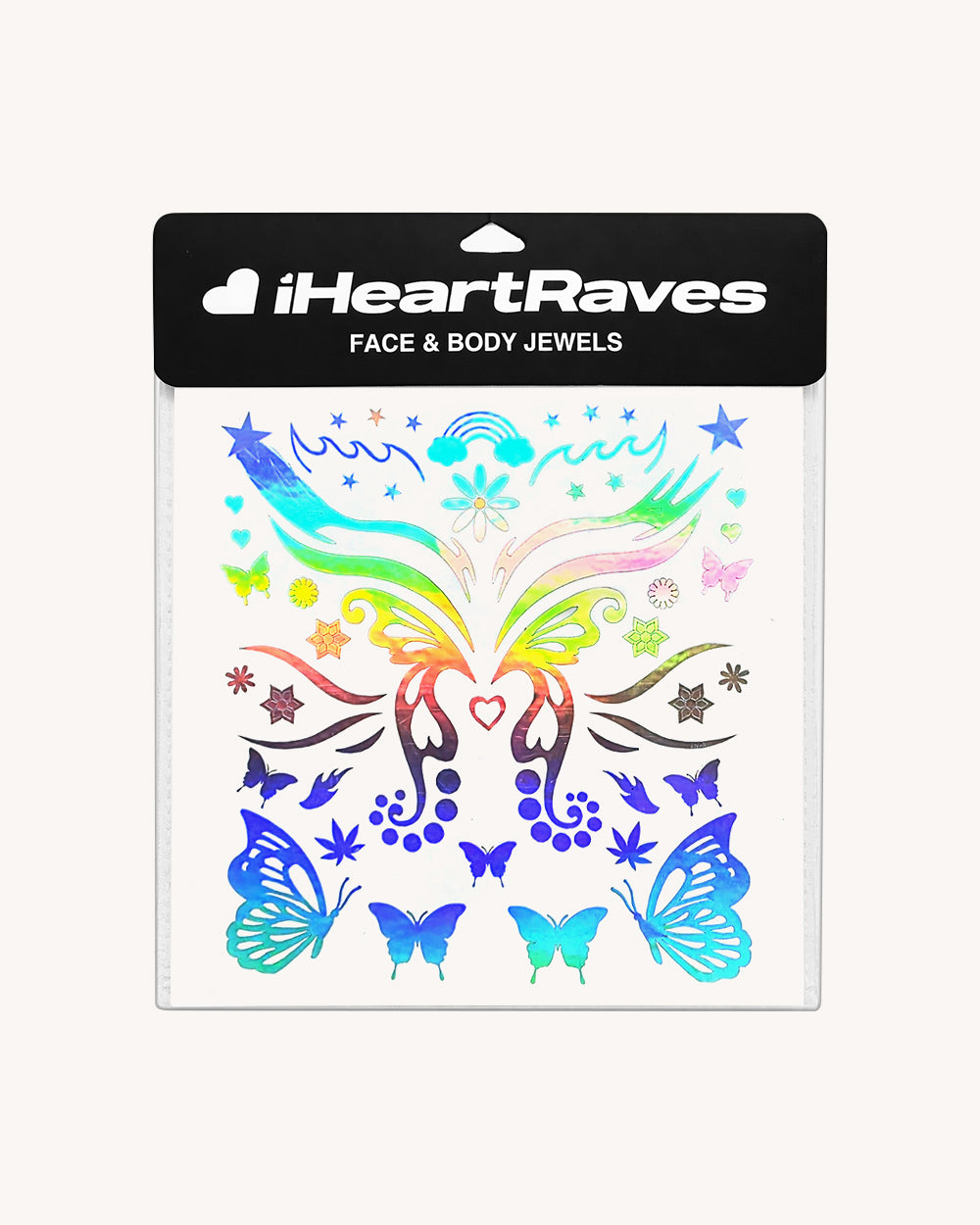 Holo Face and Body Stickers Mix Pack - Image 1