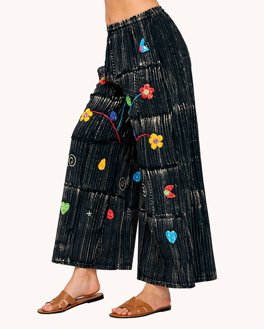 Botanical Garden Pants - Black - Image 35325255090359