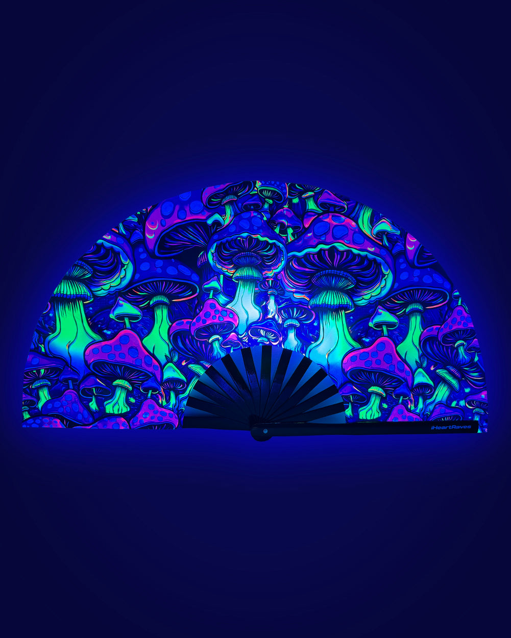 Glowshroom Hand Fan - Image 35808666353847