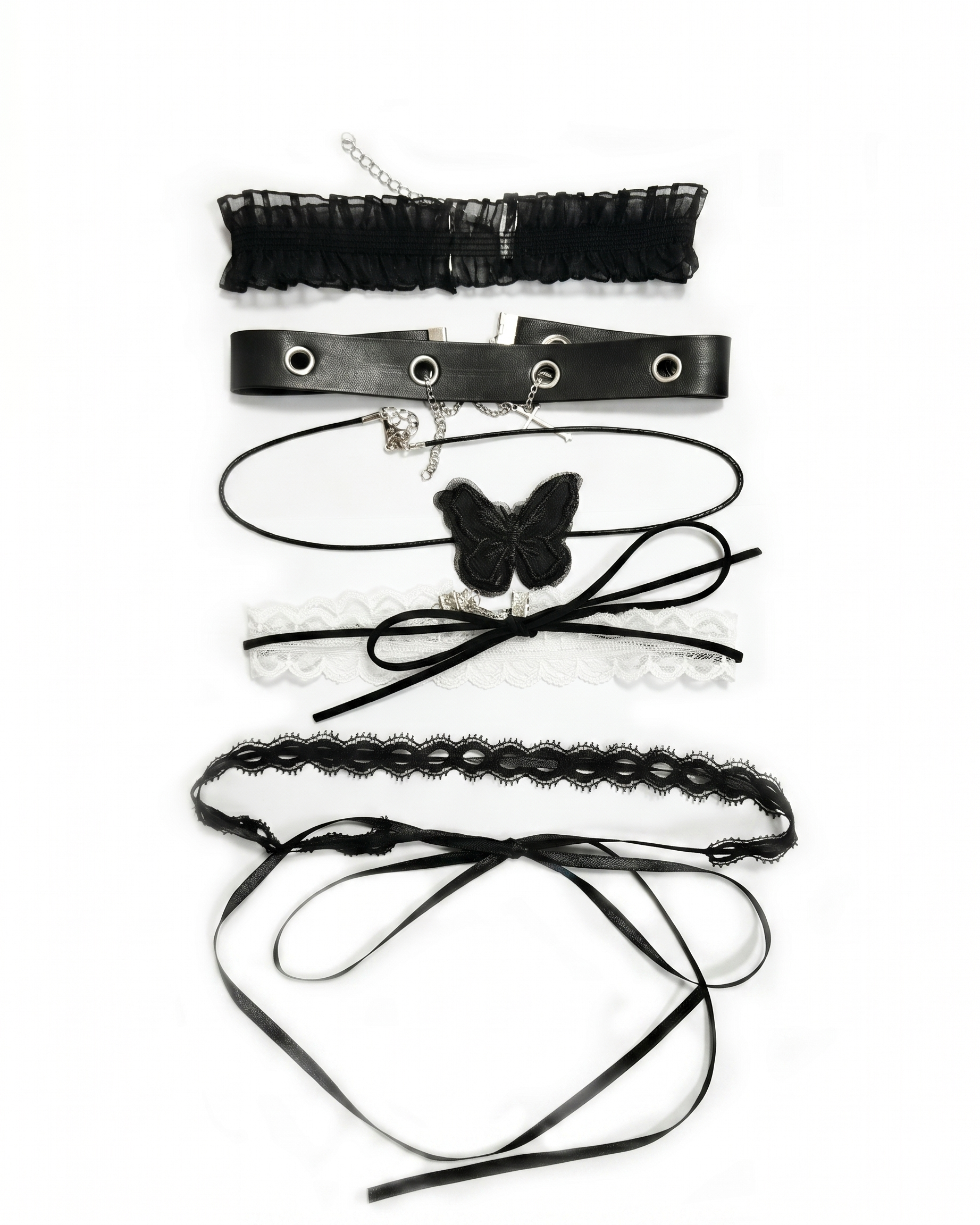 All Wrapped Up 5-pc Choker Set - Image 36211846512823