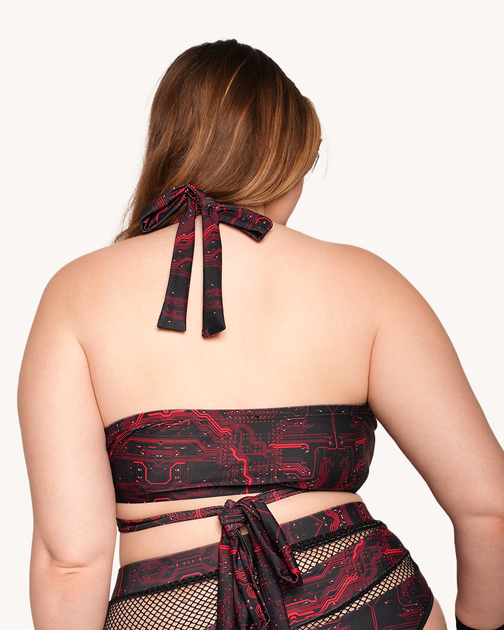 Infinite Matrix O-Ring Bra Top - Image 32272650633399