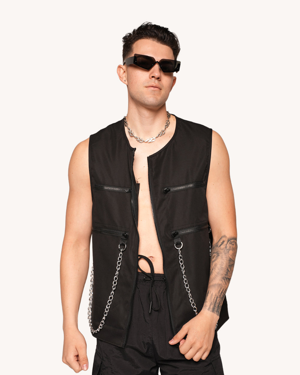 Bass Armor Chain Vest-Men