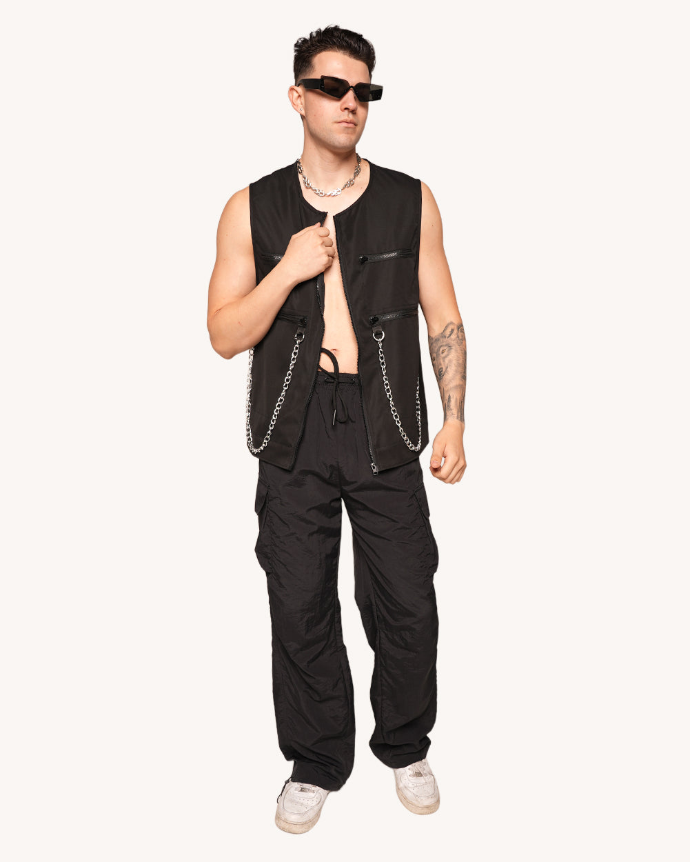 Bass Armor Chain Vest-Men