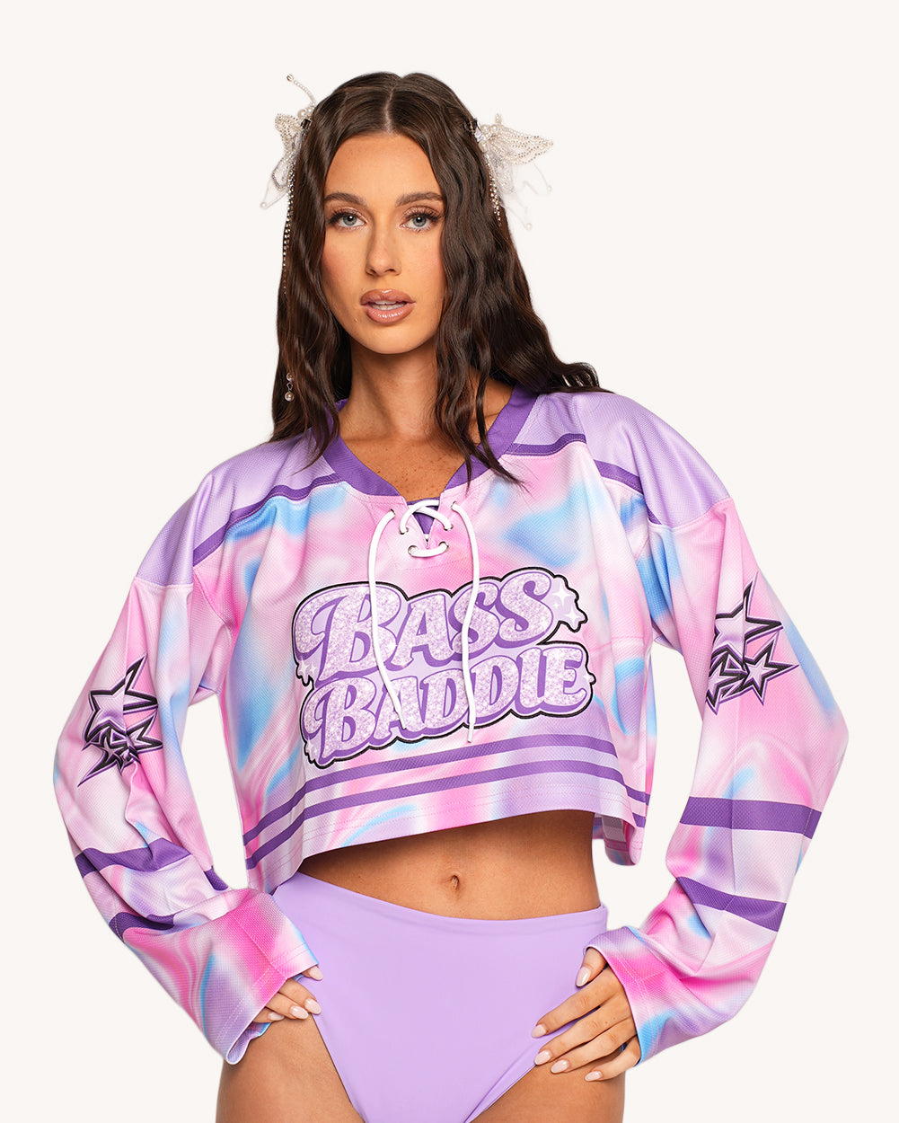 Bass Baddie Hockey Jersey - Image 35741549559991