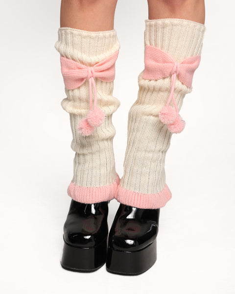 Be My One & Only Ribbon Leg Warmers