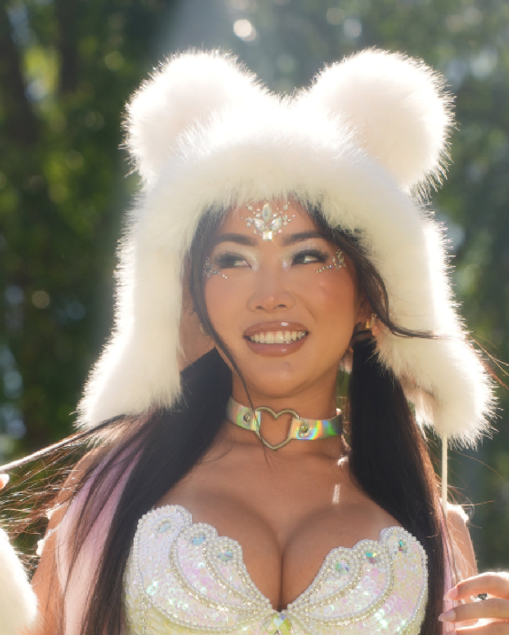 Beary Sweet Furry Hat - Image 35182414004407