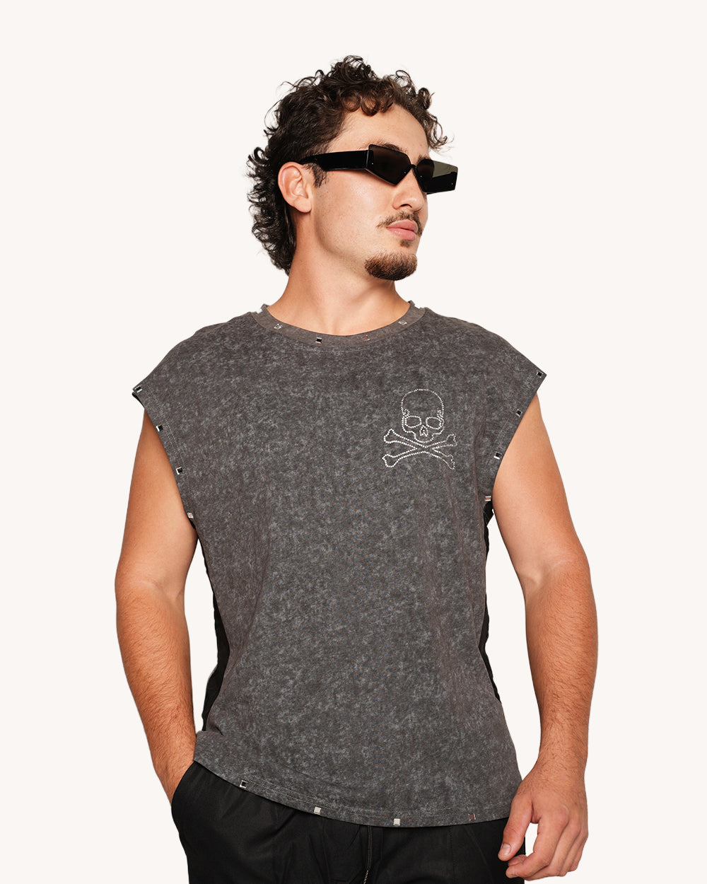 Bone Zone Studded Top - Image 37865884713143